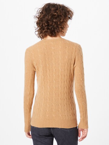 Polo Ralph Lauren Sweter 'KIMBERLY' w kolorze brązowy