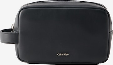 Calvin Klein Косметичка банная в Черный: спереди