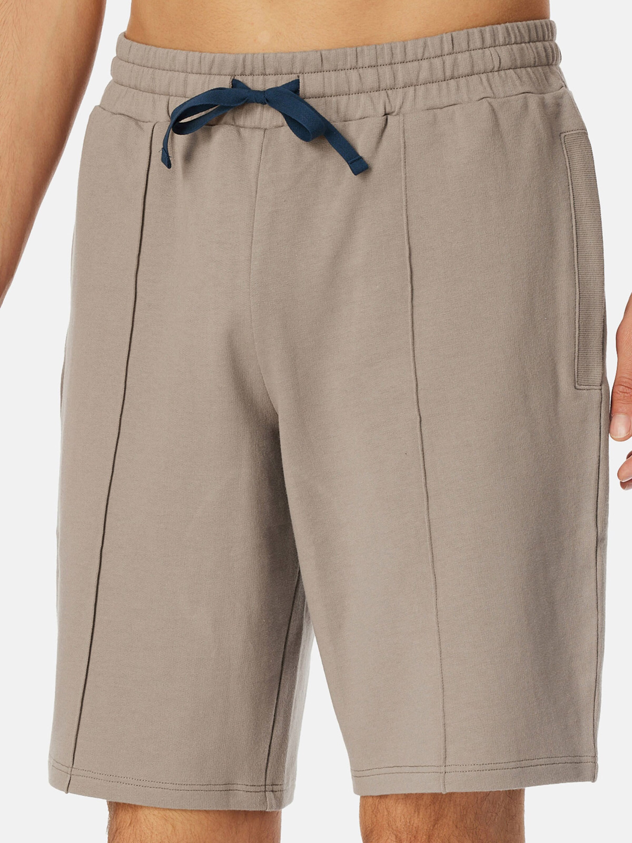 SCHIESSER Pajama pants ' Mix + Relax ' in Beige: front