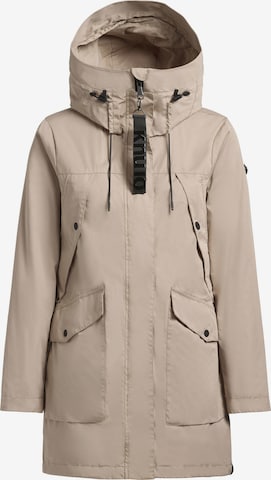 khujo Płaszcz przejściowy 'VENGA' w kolorze beżowy: przód