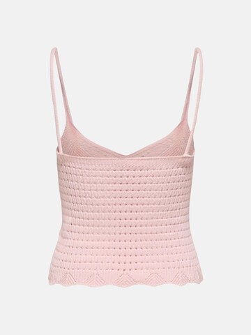 ONLY Top 'ONLY ONLLISON SL TOP KNT canotta'‌‌‌‌‌‌‌‌‌‌ in Pink