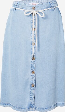 s.Oliver Skirt in Blue: front