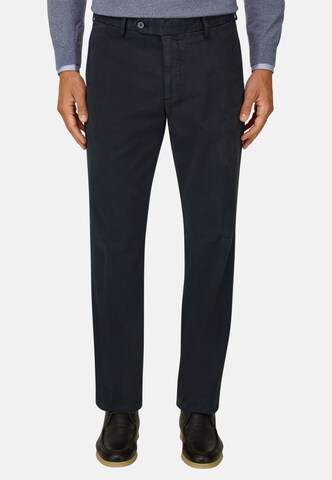 Boggi Milano Slimfit Chino in Blauw: voorkant