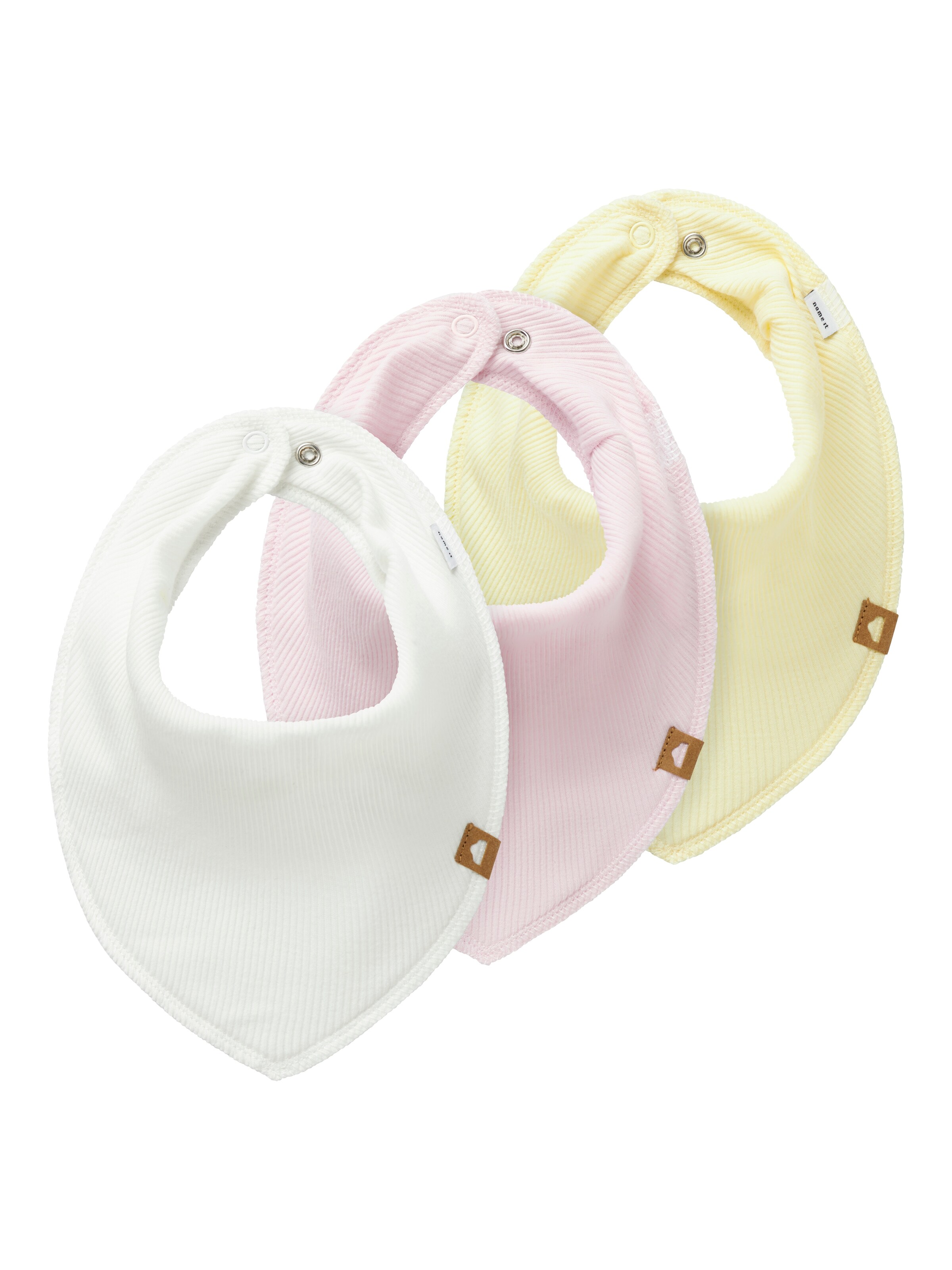 NAME IT Podbradník 'NBFYVETTEFANTASY' - Žltá: predná strana