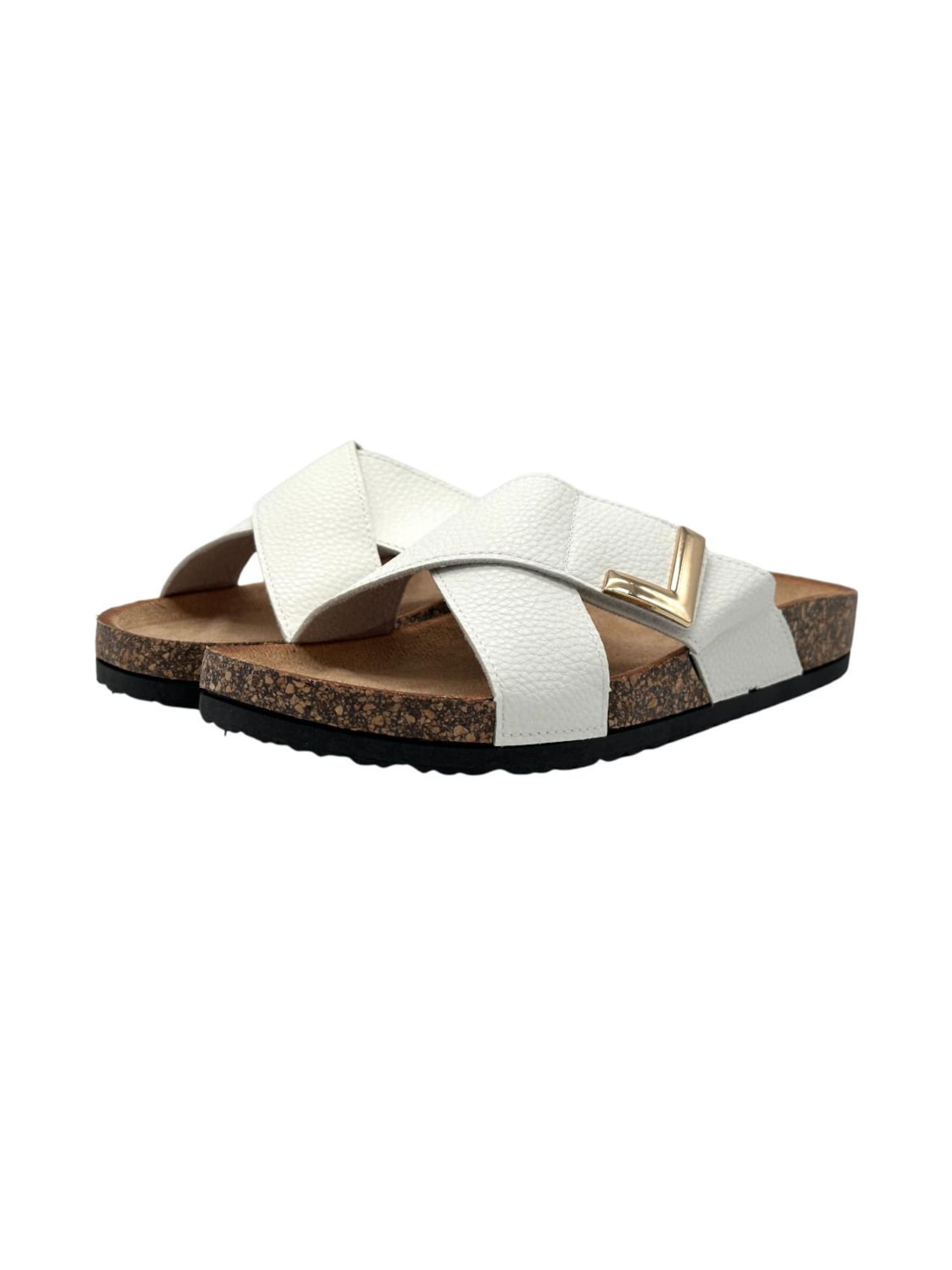 Nowaland Mules in White