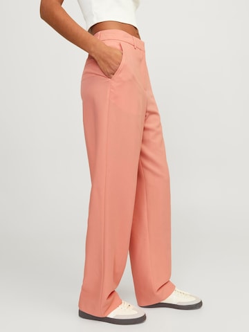 JJXX Loose fit Trousers with creases in Orange