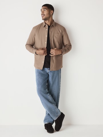 pelēks Next Slim fit Krekls