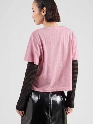 T-shirt 'CALIFORNIA' GUESS en rose