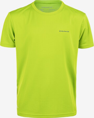 ENDURANCE Performance Shirt 'Vernon' in Yellow: front