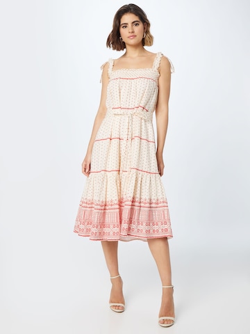 Lollys Laundry Letní šaty 'Tabitha' – béžová: přední strana