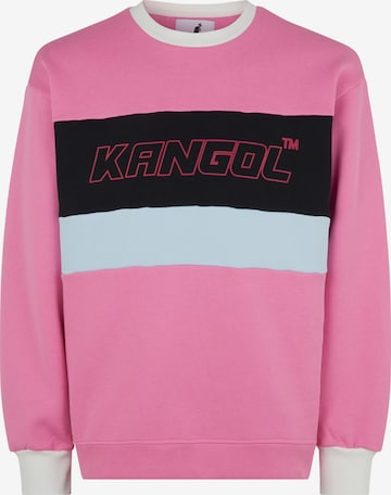 KANGOL Sweatshirt i pink: forside