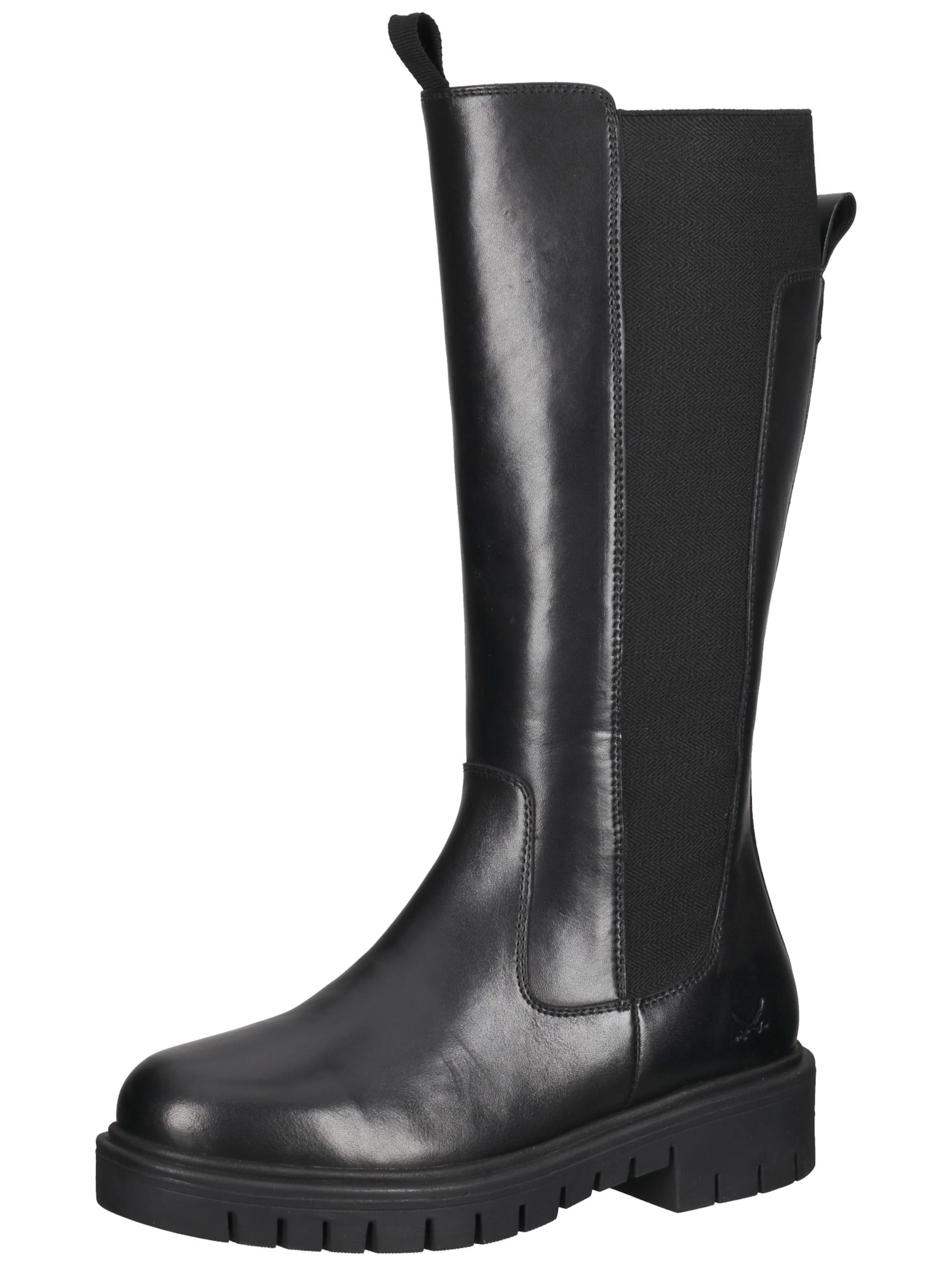 SANSIBAR Chelsea boots in Zwart: voorkant