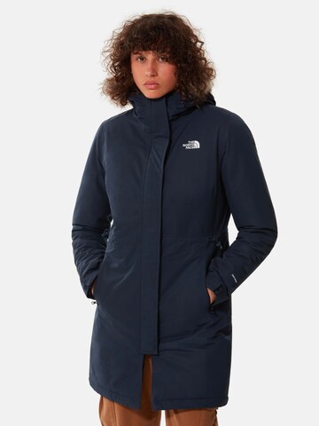 Veste outdoor 'Zaneck' THE NORTH FACE en bleu : devant