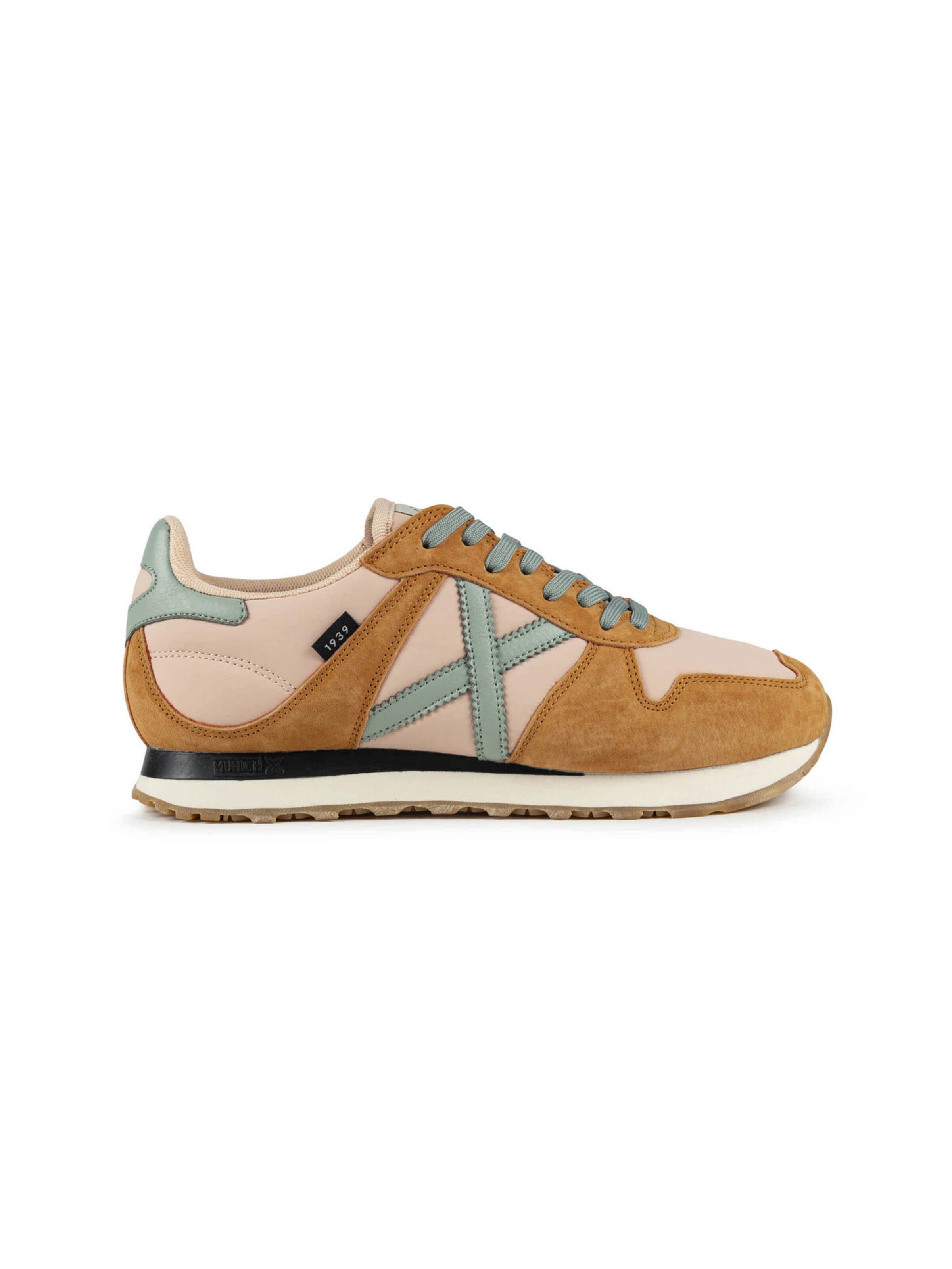 MUNICH Sneakers laag 'MASSANA CLASSIC' in Roze: zijkant