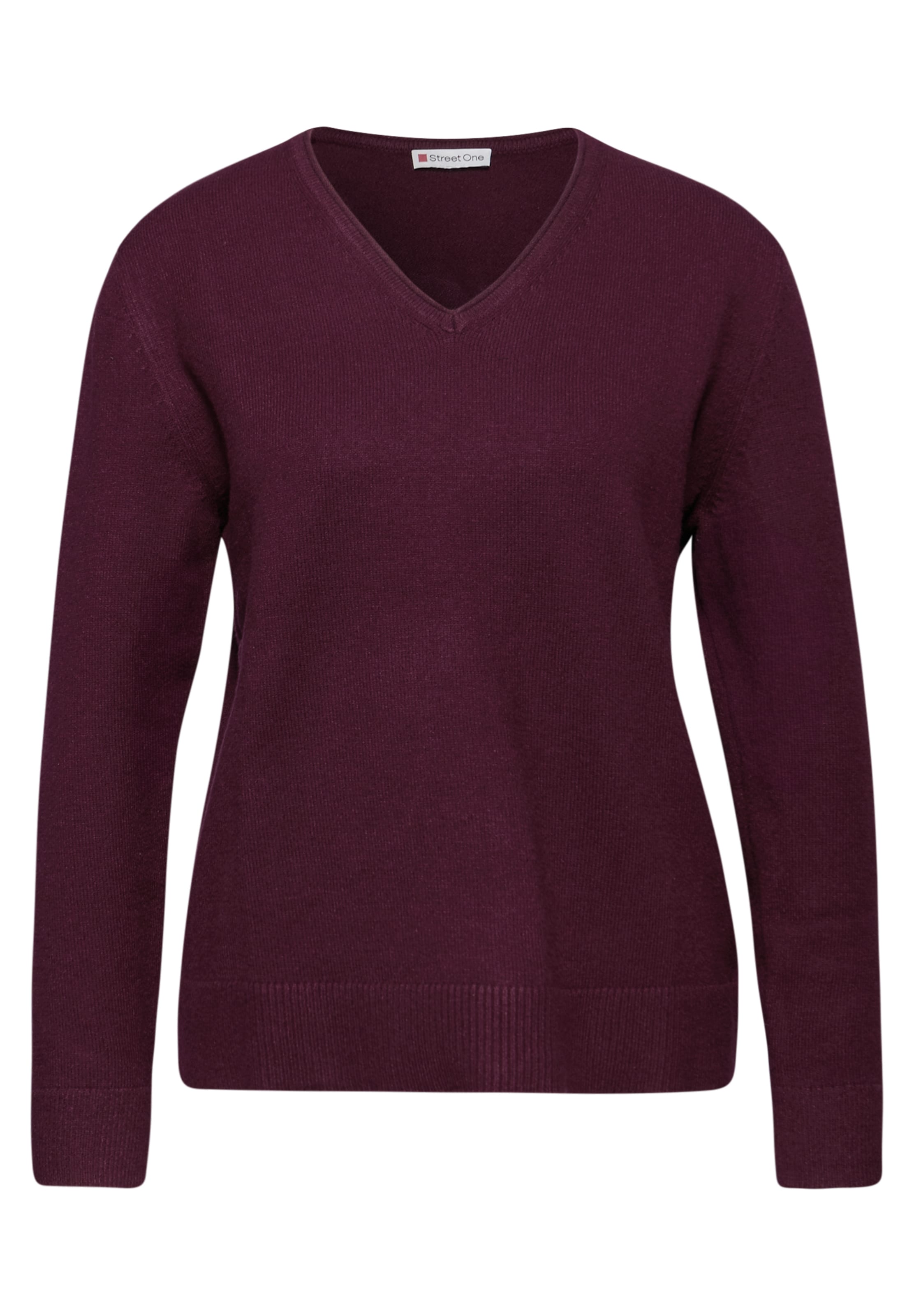 STREET ONE Pullover in Rot: Vorderseite