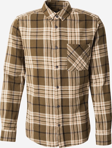 Only & Sons Slim Fit Skjorte 'ONSRAL' i grøn: forside