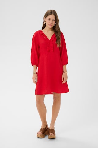 Robe 'CRBellis' Cream en rouge : devant