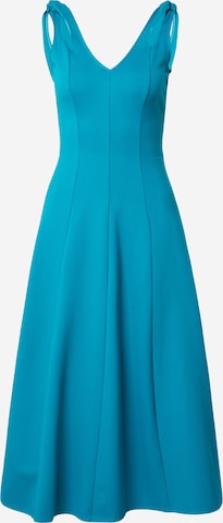 Closet London - Vestido de gala en azul: frente