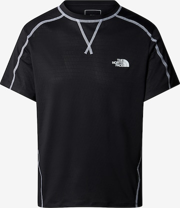 THE NORTH FACE - Camiseta funcional 'HAKUUN' en negro: frente