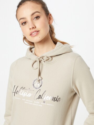 HOLLISTER Sweatshirt in Beige