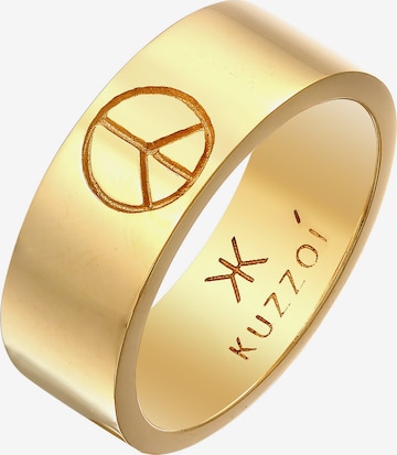 KUZZOI Ring in Goud: voorkant