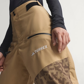ADIDAS TERREX Regular Outdoorhose 'Terrex Xperior Hybrid' in Braun