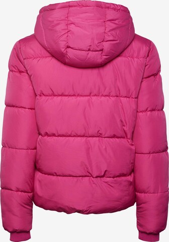PIECES Zimska jakna 'Bee' | vijolična barva