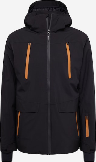 BRUNOTTI Outdoorjacke 'Baron' in orange / schwarz, Produktansicht