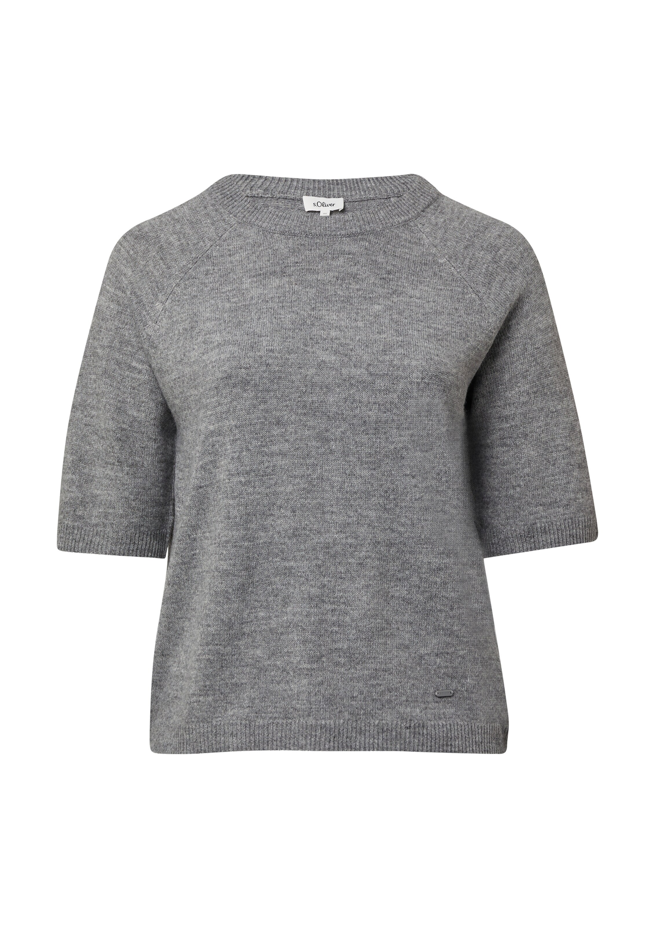 Pull-over s.Oliver Red Label Plus en gris : devant
