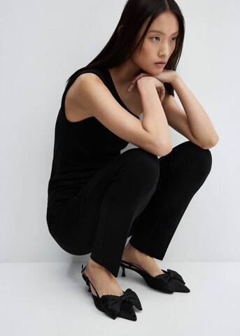 MANGO Regular Pantalon 'Paloma' in Zwart