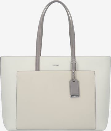 Cabas 'Must' Calvin Klein en beige : devant