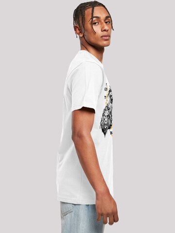 F4NT4STIC T-Shirt 'Disney König der Löwen Movie It's Good To Be King' in Weiß