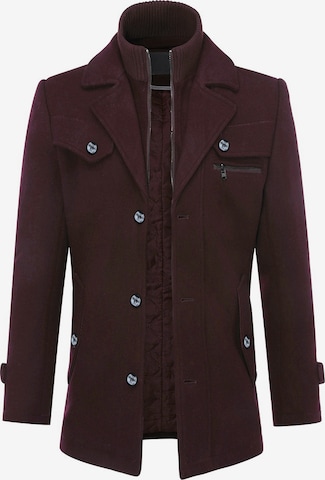 Youthup Winter Coat in Red: front