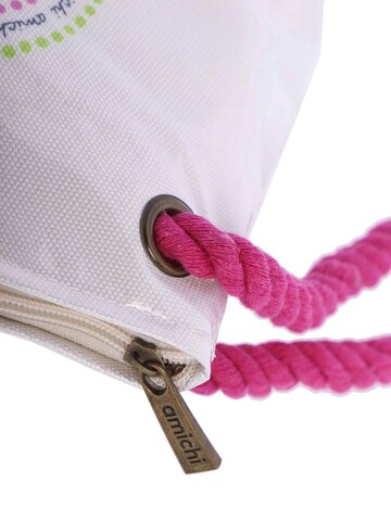 Amichi - Bolso de mano 'Bolso de playa neceser para mujer Miami de lona con cremallera' en Mezcla de colores