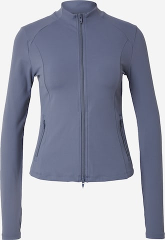 Bluză cu fermoar sport 'Sense' de la Aim'n pe albastru: față