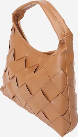 Dorothy Perkins - Bolso de hombro 'Giant' en marrón: frente