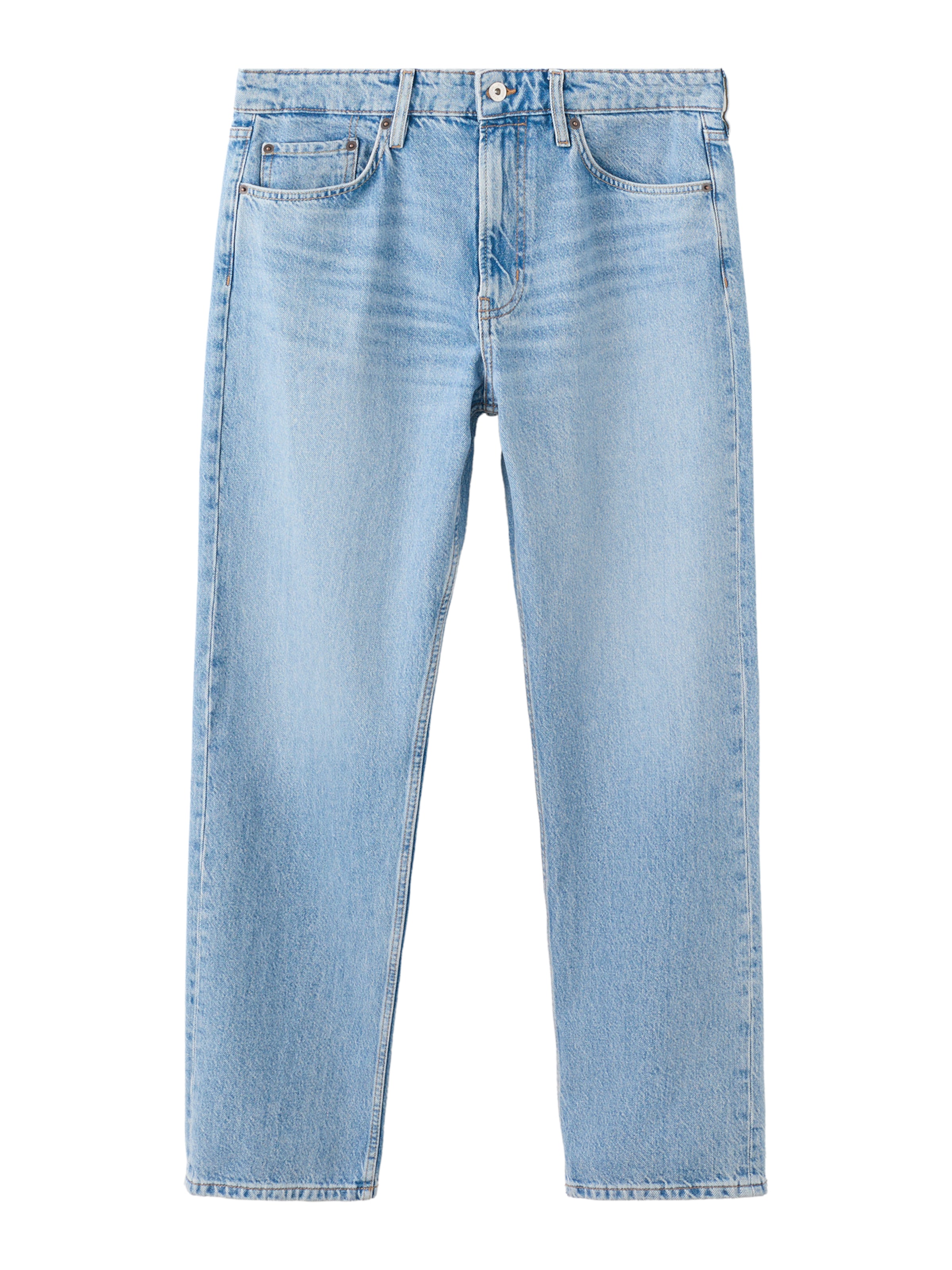 MANGO MAN regular Jeans 'Moby' i blå: forside