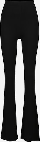 Noisy May Tall Flared Pants 'SALLY PASA' in Black: front