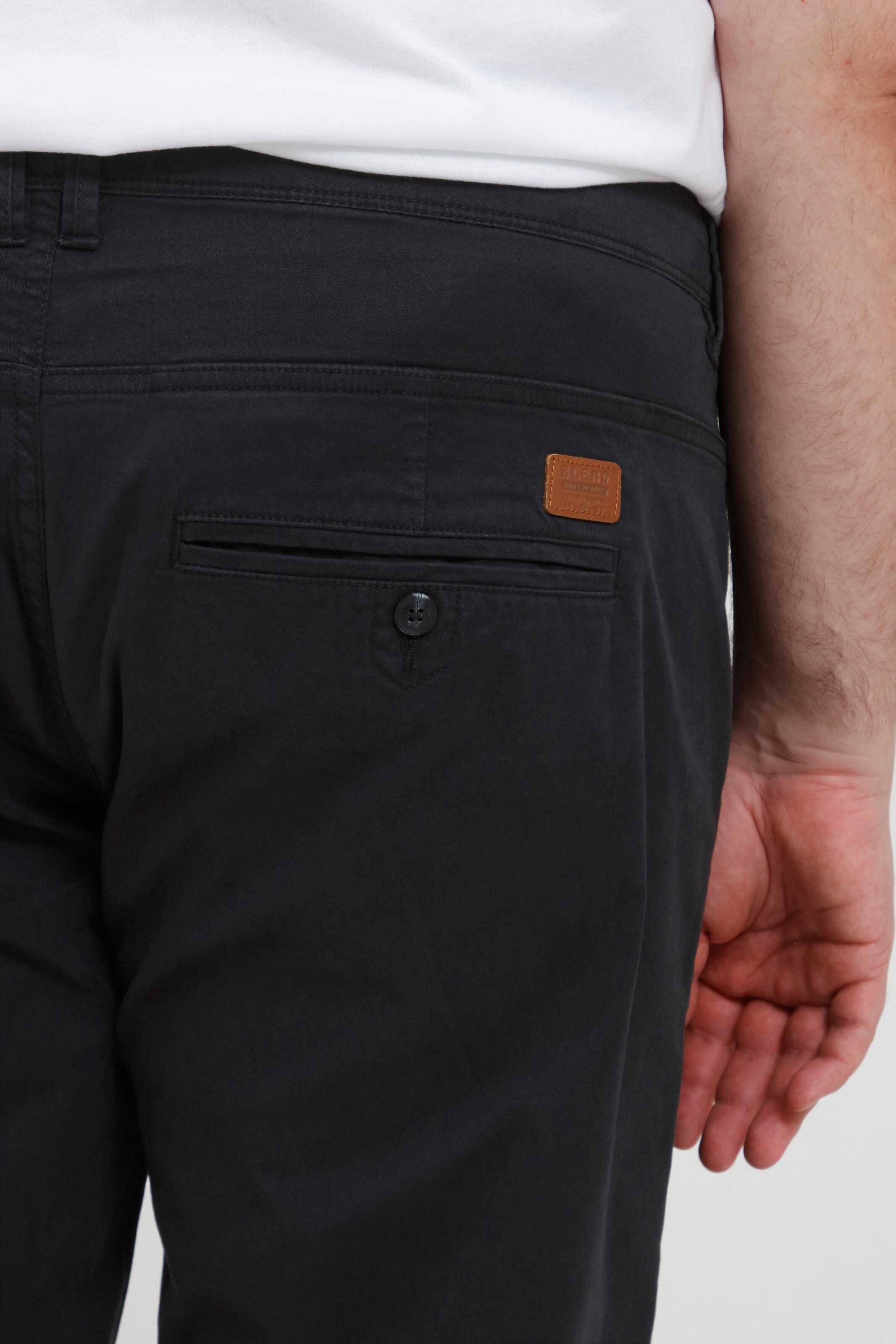 Männer Große Größen Blend Big Chinohose in Schwarz - WT65909 Männer Große Größen Blend Big Chinohose in Schwarz - WT65909