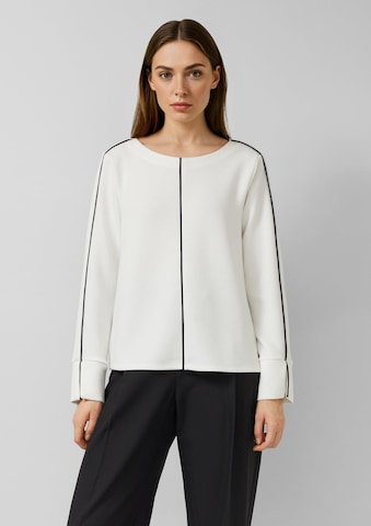 Sweat-shirt s.Oliver en beige : devant