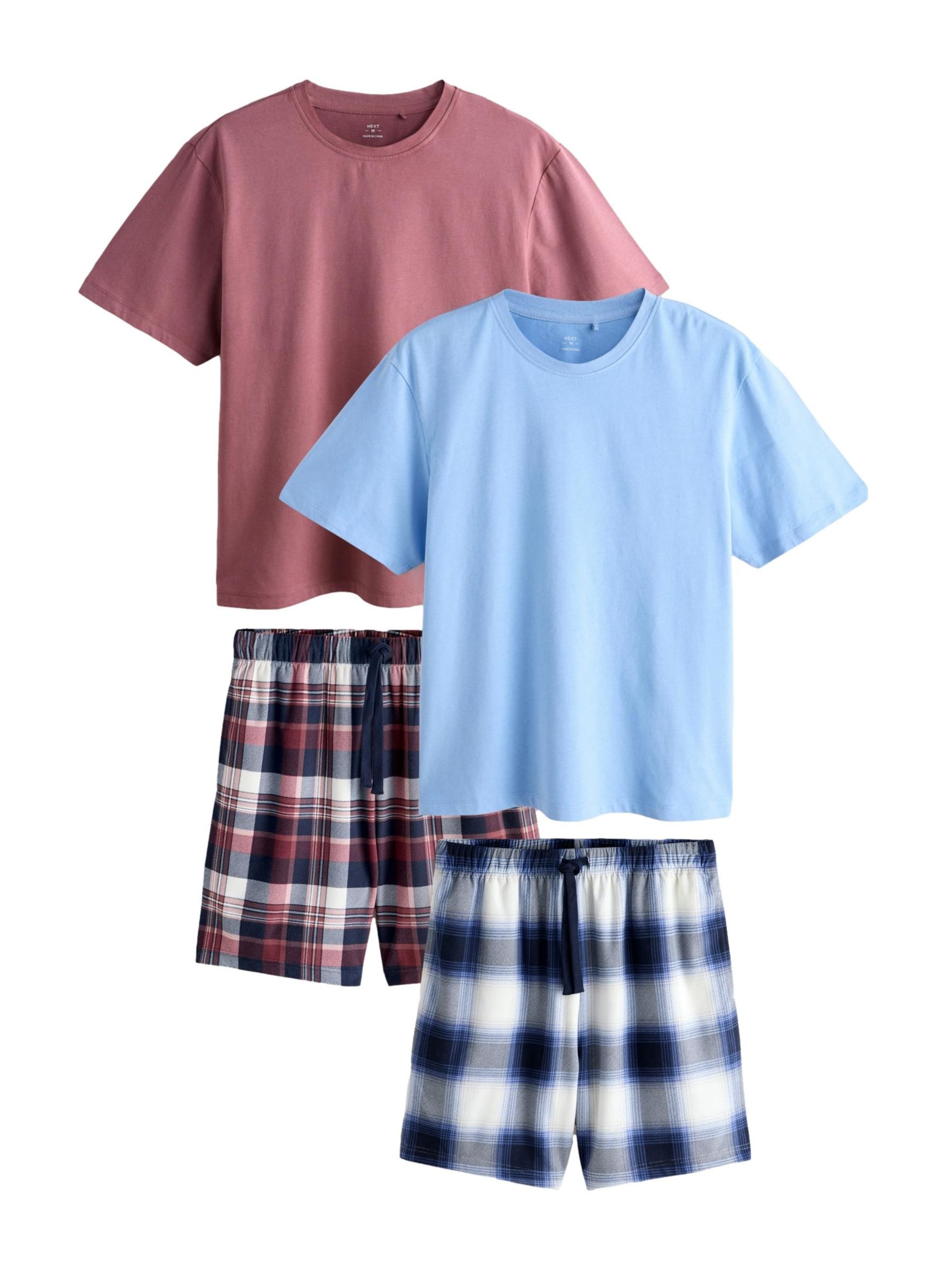 Next Pajama short in Blue: front