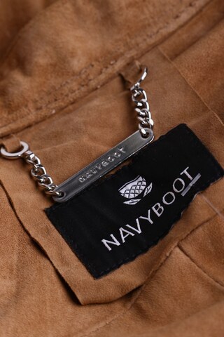 Navyboot Lederjacke XS in Braun