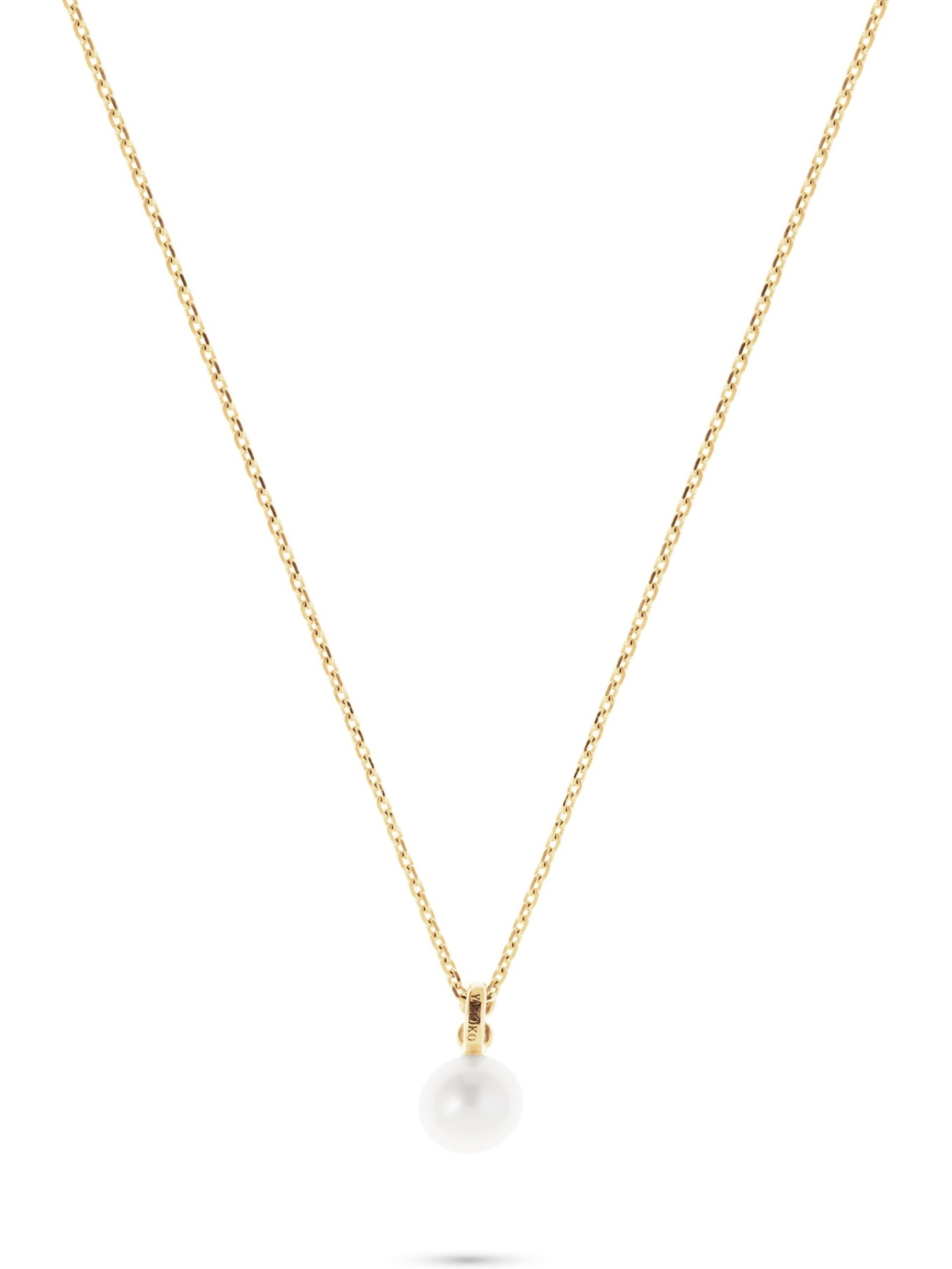 CHRIST Kette in Gelb: Vorderseite