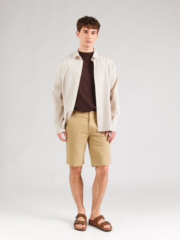 BLEND regular Παντελόνι τσίνο 'BH_MASON' σε μπεζ