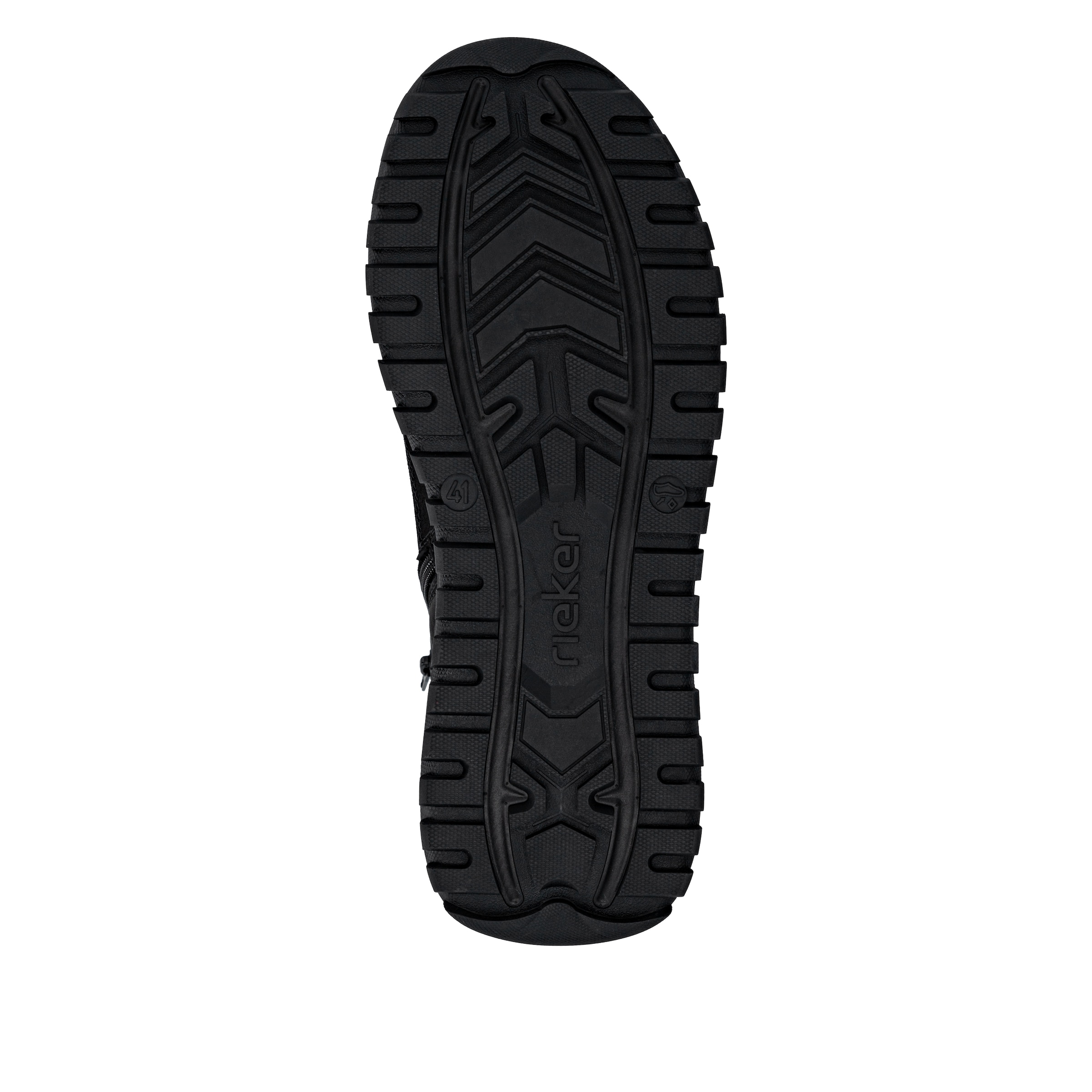 Bottes à lacets 'U1571' Rieker en noir