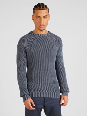 ABOUT YOU Sweater 'Azad' in Blue: front