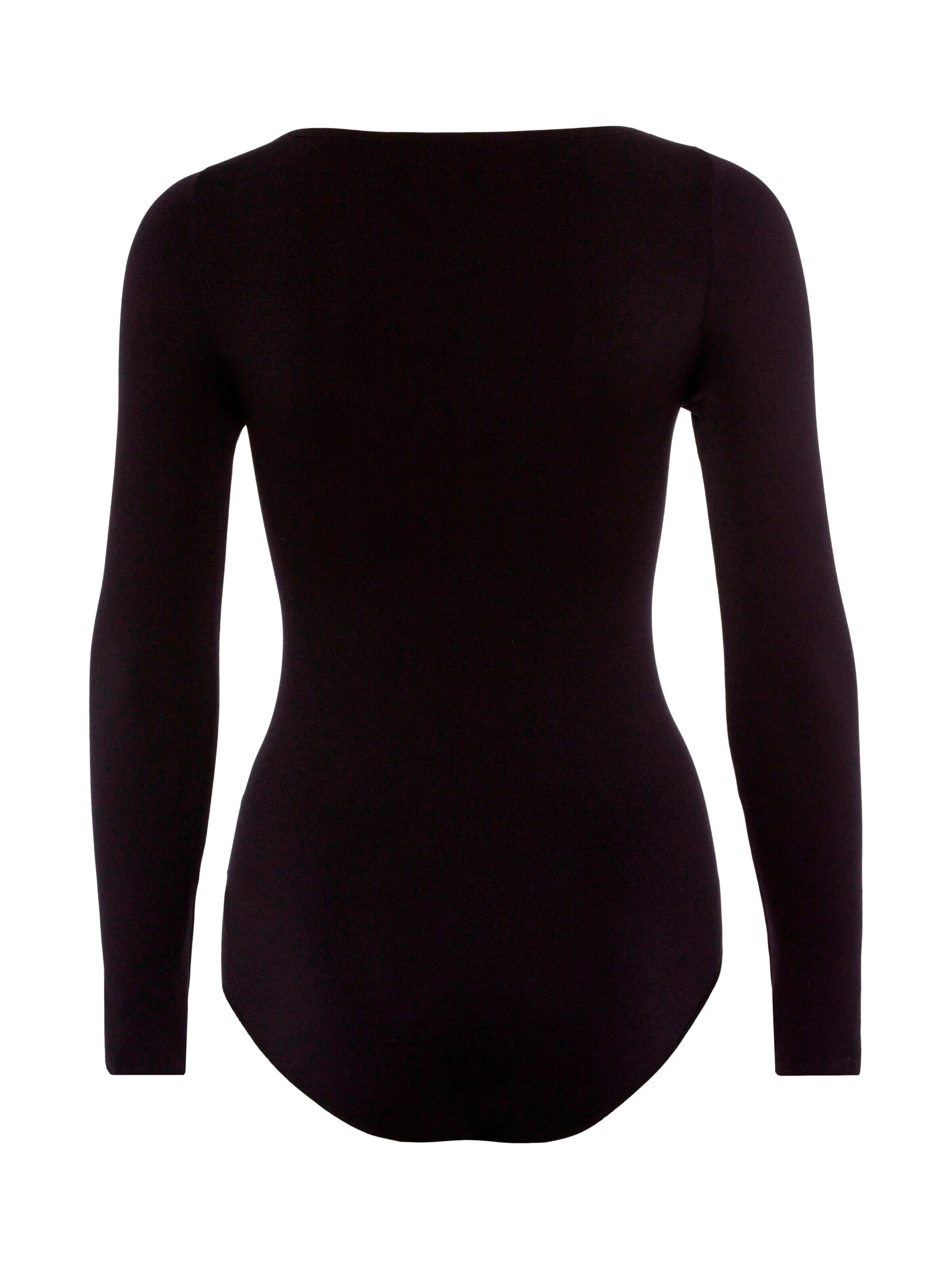 FALKE Body 'Fine Cotton'‌‌‌‌‌‌‌‌‌ in Schwarz