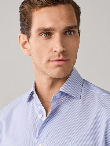 Hackett London Regular fit Overhemd 'Bengal' in Blauw