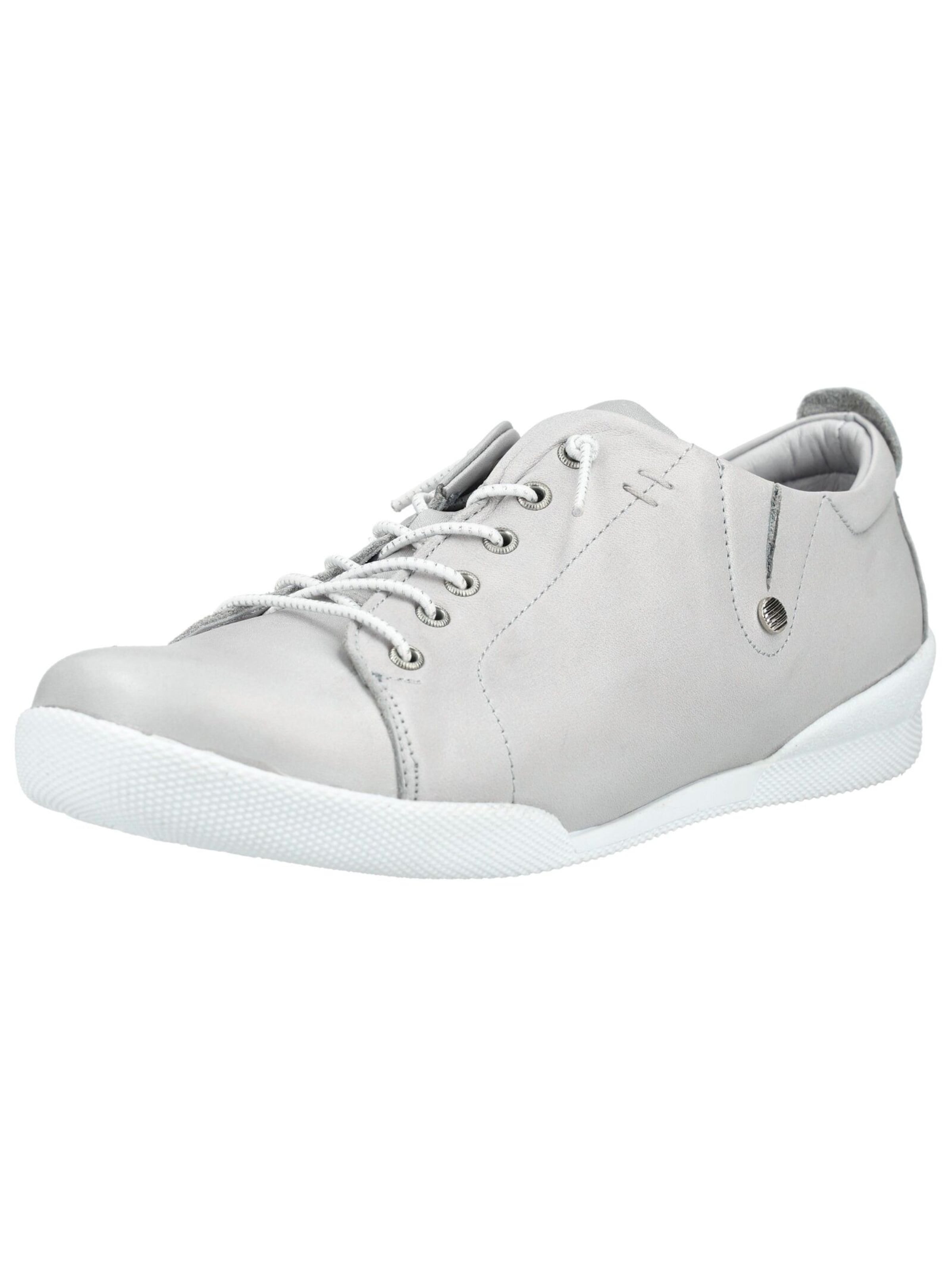 Scarpa stringata sportiva di ANDREA CONTI in grigio: frontale