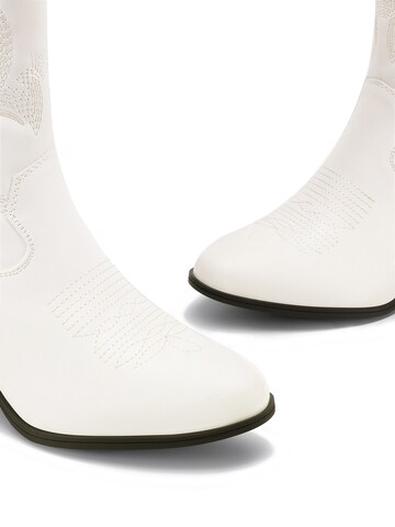 Boots 'DREAM PAIRS Klassische stiefel für Damen' Dream Pairs en blanc